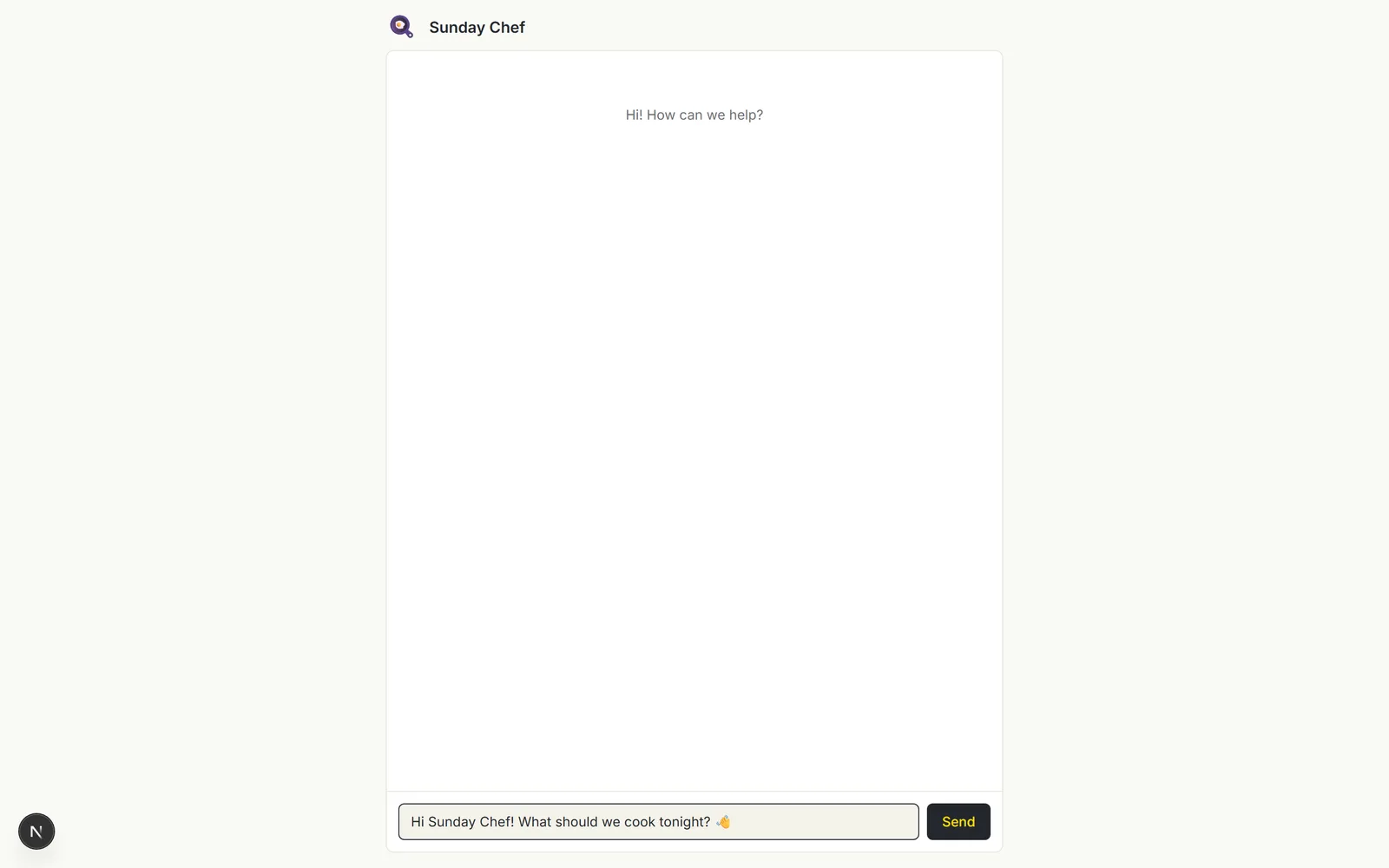 A public bot page that anyone can chat with using just a link